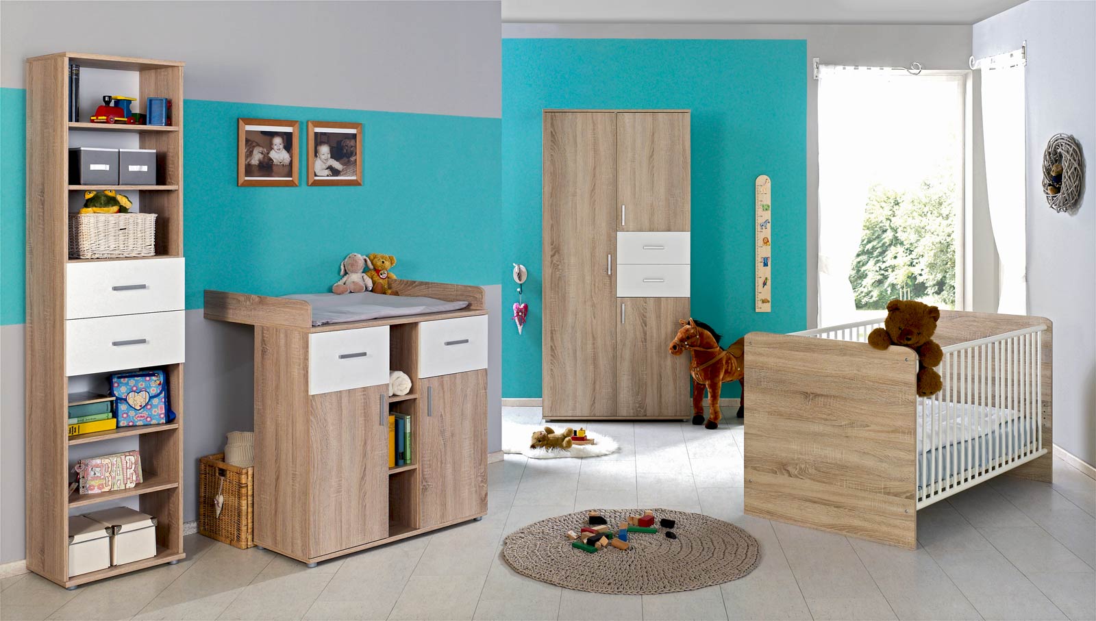 Zwillingszimmer zwillinge kinderzimmer zwillingsbett babybetten ... Babybett zwillinge